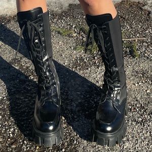 Prada Monolith Boots